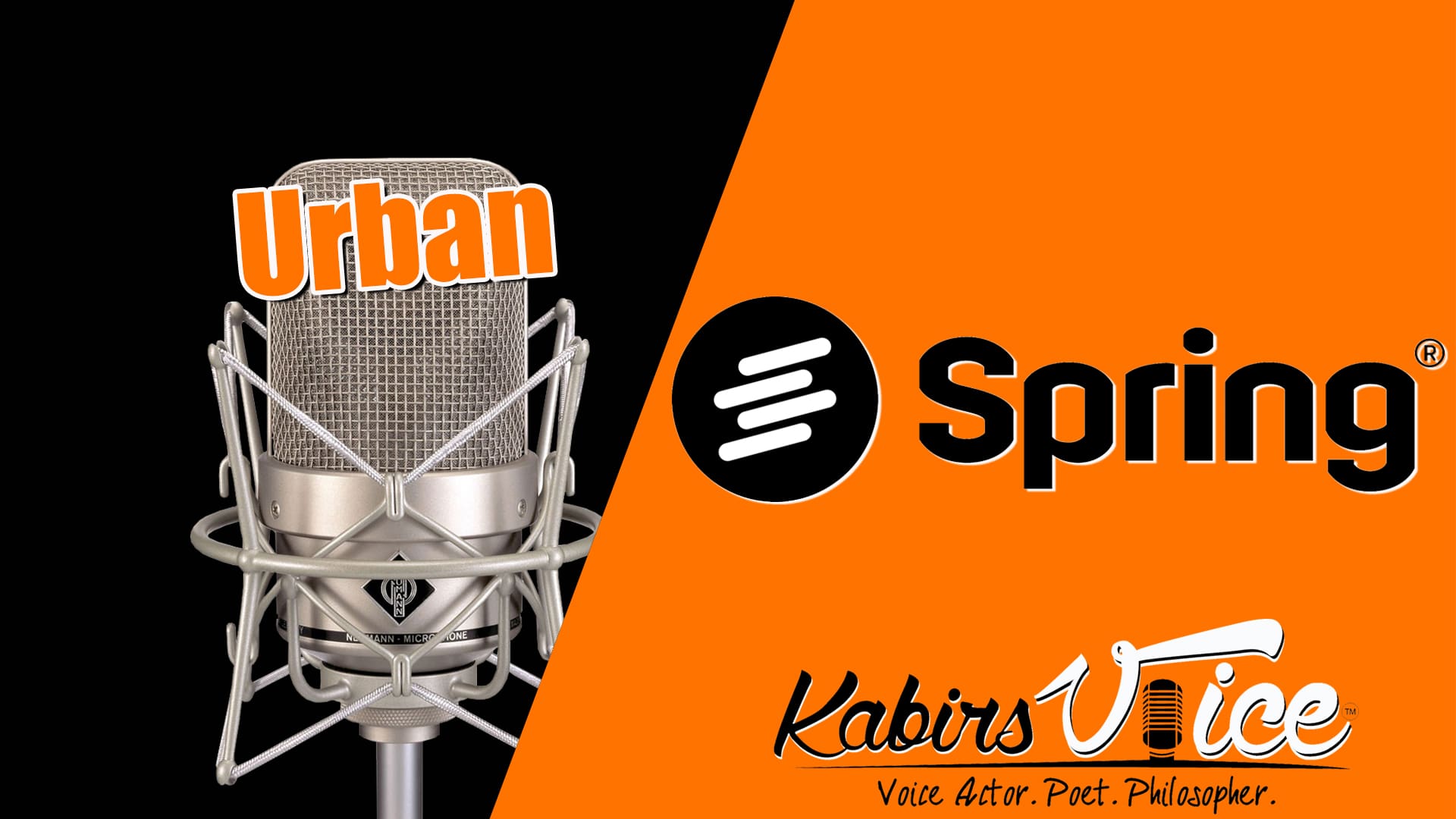 Urban style voice over actor
